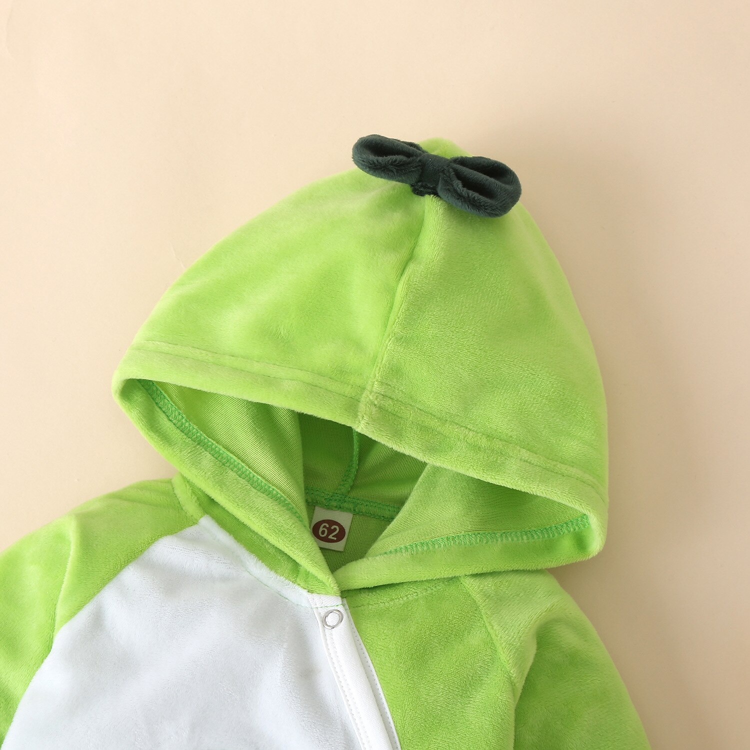 Newborn Kids Clothes Baby Girls Rompers Green avocados Cartoon Thicken Boy One Piece Jumpsuits Toddler Children Winter Outfit